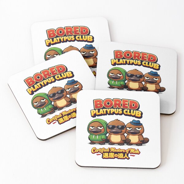 Item preview, Bored Platypus Club Certified Masters of Meh designed and sold by WildlifeInc.