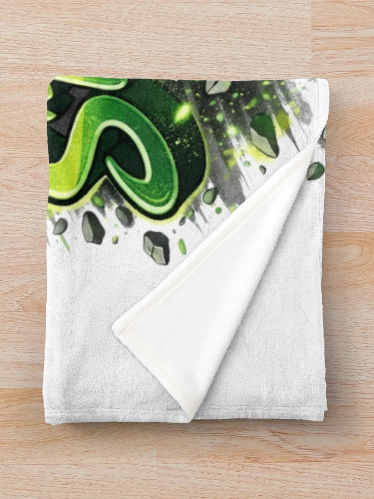 Thumbnail 3 of 6, Throw Blanket, Fall Rise Repeat Stronger Typography Design designed and sold by IRON WINGS /USAF.