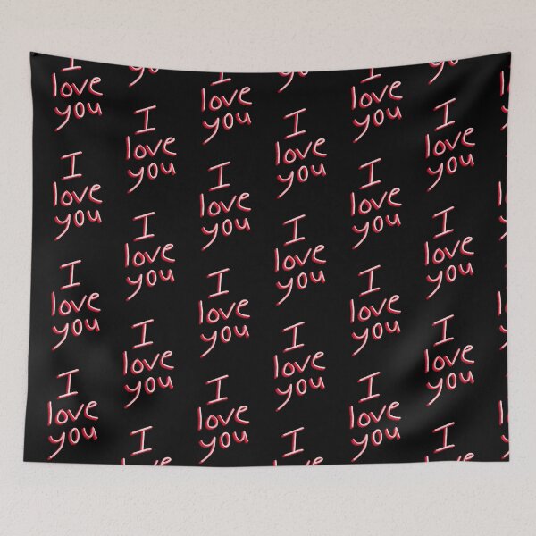 Item preview, I Love You – Handwritten Valentine’s Day Typography designed and sold by SimoesArtistry.
