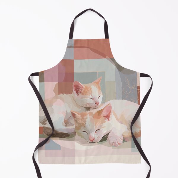 Item preview, Sleeping Cats in boho Geometric Design designed and sold by lautir.