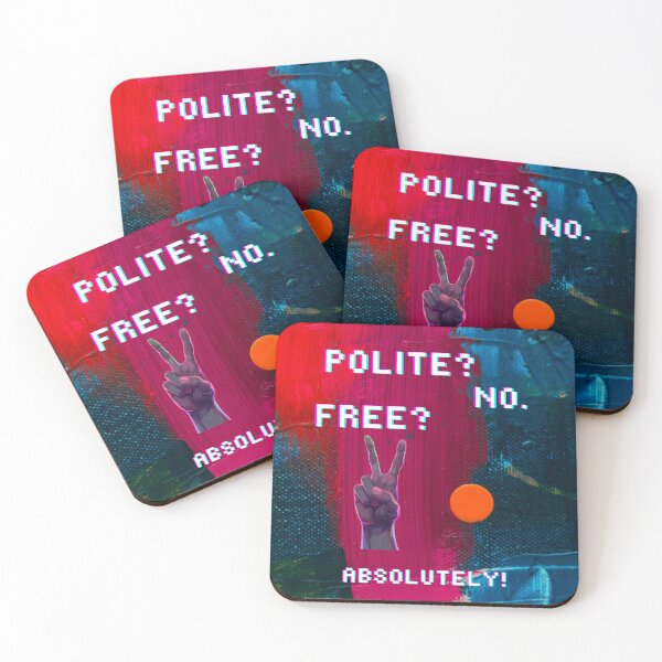 Item preview, Polite? designed and sold by Archive of Human Error.