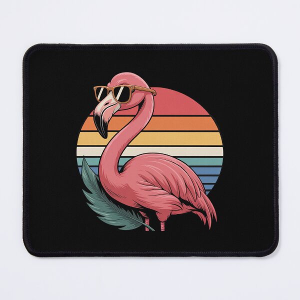 Item preview, Flamingo in Sunglasses 70s 80s 90s Flamingo designed and sold by MarryIsMonth.