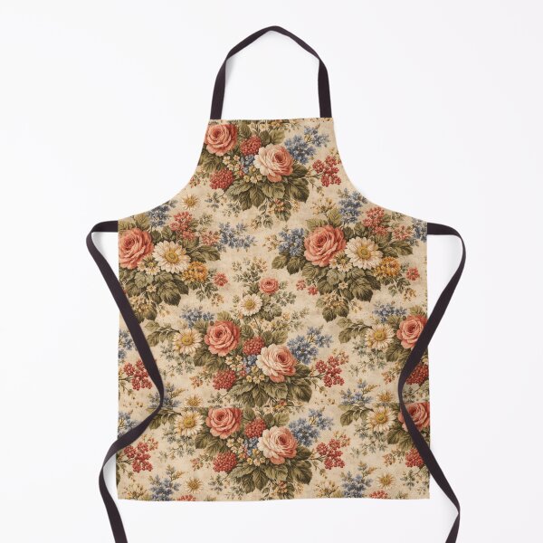 Item preview, Retro Vintage Floral Pattern – Seamless Fabric Design for Home Decor designed and sold by Cleora Art .