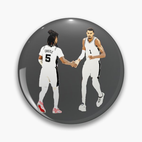 Item preview, Stephon Castle & Victor Wembanyama designed and sold by raffrasta.