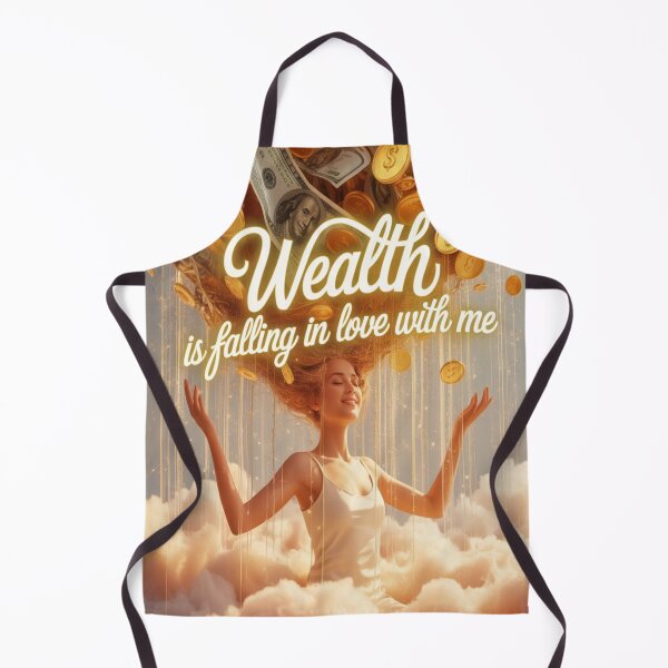 Item preview, Wealth Is Falling in Love With Me – Abundance Manifestation Art designed and sold by IManifestArt.