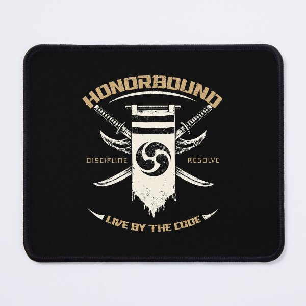 Item preview, Honor Samurai Code Katana Emblem designed and sold by MehMerchTees.