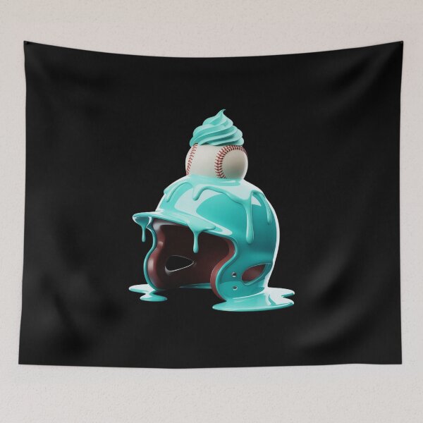 Item preview, Ice Cream Drip Helmet Dripping T designed and sold by AquaKiev.