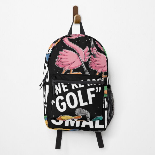 Item preview, We're More Than Just Golf Friends Flamingo designed and sold by MarryIsMonth.