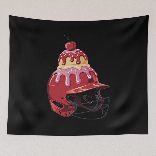 Item preview, Ice Cream Drip Helmet Dripping designed and sold by MythWoot.