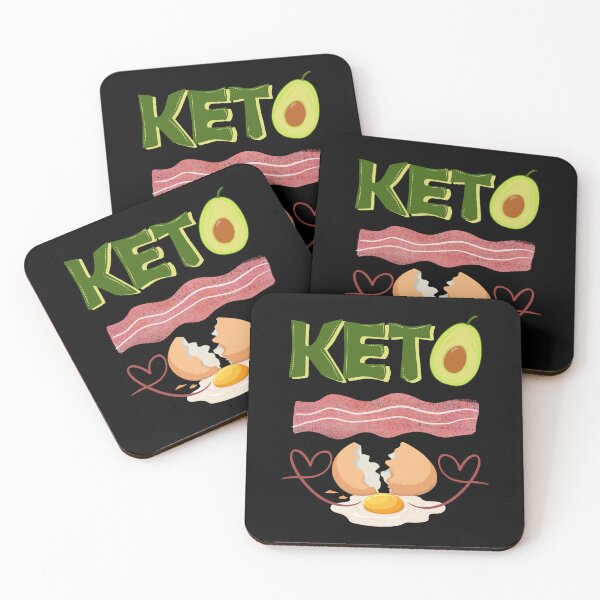 Item preview, Keto Breakfast Illustration – Bacon, Egg and Avocado Art designed and sold by MOKRONOS.