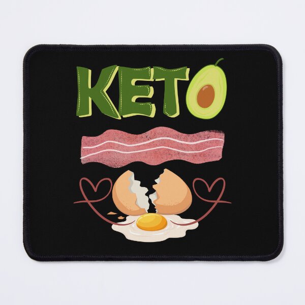 Item preview, Keto Breakfast Illustration – Bacon, Egg and Avocado Art designed and sold by MOKRONOS.