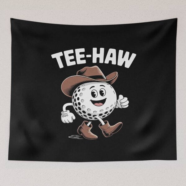 Item preview, Western  Haw Y'all  Golf Ball Cowboy Southern  designed and sold by MarryIsMonth.