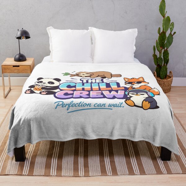 Item preview, The Chill Crew – Perfection Can Wait designed and sold by WildlifeInc.