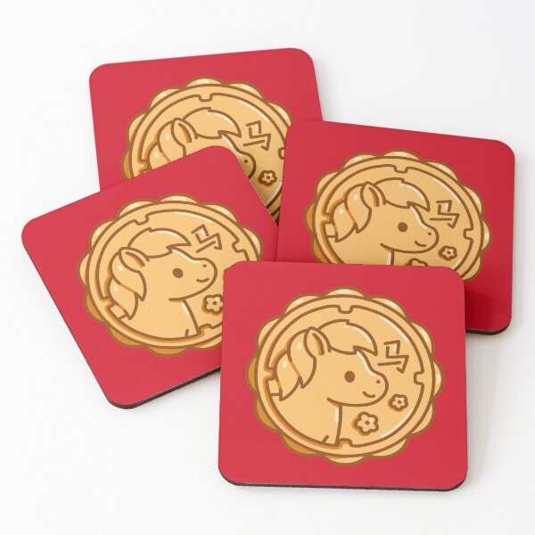 Item preview, Year of the Horse Mooncake designed and sold by littlemandyart.