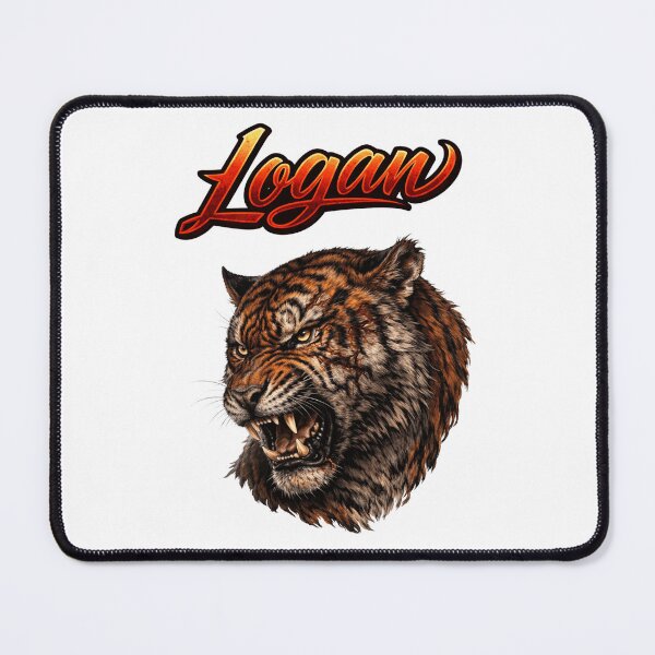 Item preview, Logan Tiger Zodiac — Power and Courage of the Chinese Tiger designed and sold by AlexLineArt.