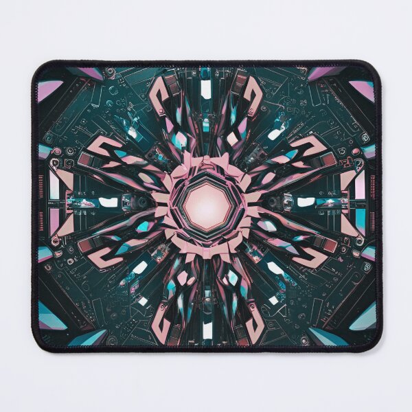 Item preview, Neon Tech: Abstract Quantum Engine designed and sold by mxztar.