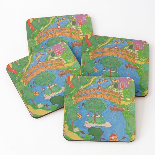 Item preview, The River Through Stickfigure-Town designed and sold by THEJTV.