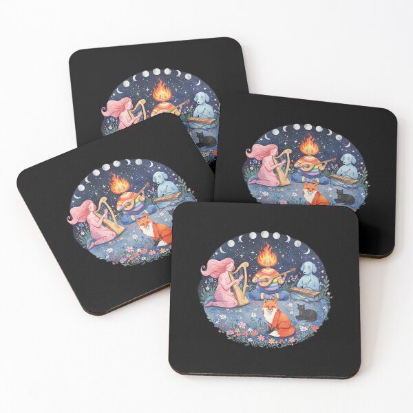 Item preview, Watercolor Lunar Eclipse Forest Music Concert designed and sold by TeeARTHY.