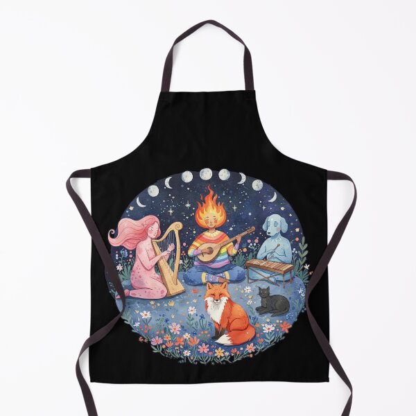 Item preview, Watercolor Lunar Eclipse Forest Music Concert designed and sold by TeeARTHY.