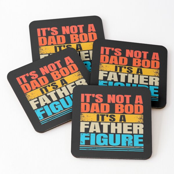 Item preview,    Bold Funny Dad Bod Quote – It’s Not a Dad Bod It’s a Father Figure Gift for Fathers & Gym Lovers designed and sold by Bright Nest Studio.