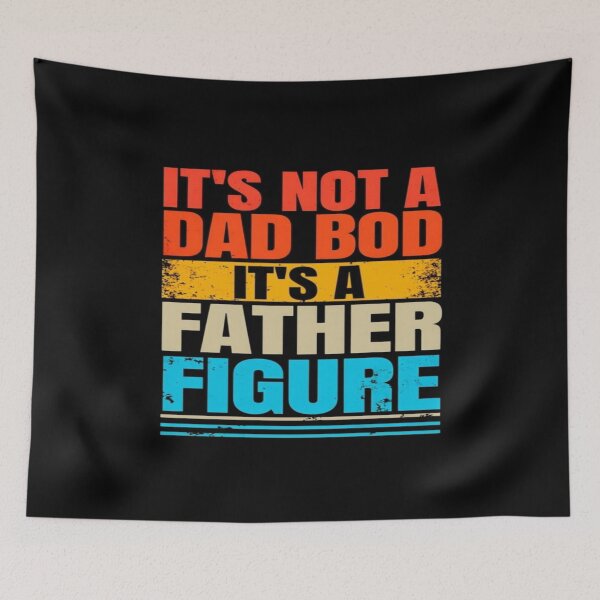 Item preview,    Bold Funny Dad Bod Quote – It’s Not a Dad Bod It’s a Father Figure Gift for Fathers & Gym Lovers designed and sold by Bright Nest Studio.