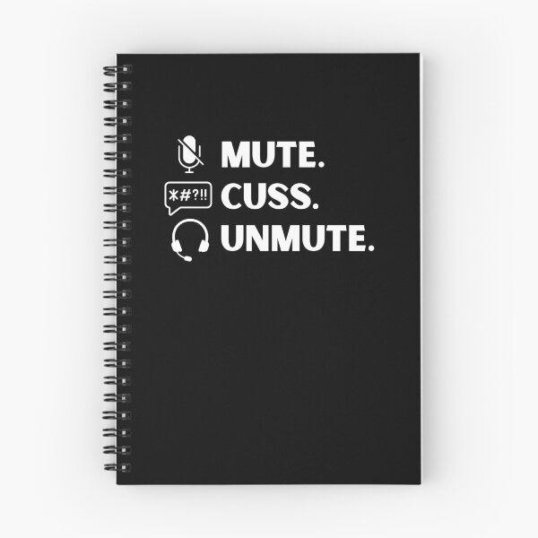 Item preview, Mute Cuss Unmute designed and sold by Comfy Creations.