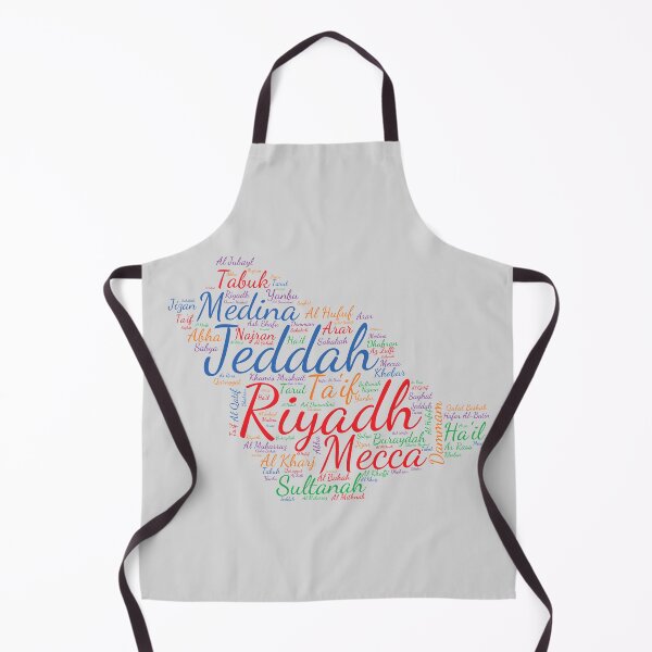 Item preview, Saudi Arabia Cities Map, Typography Art Heart designed and sold by mashmosh.