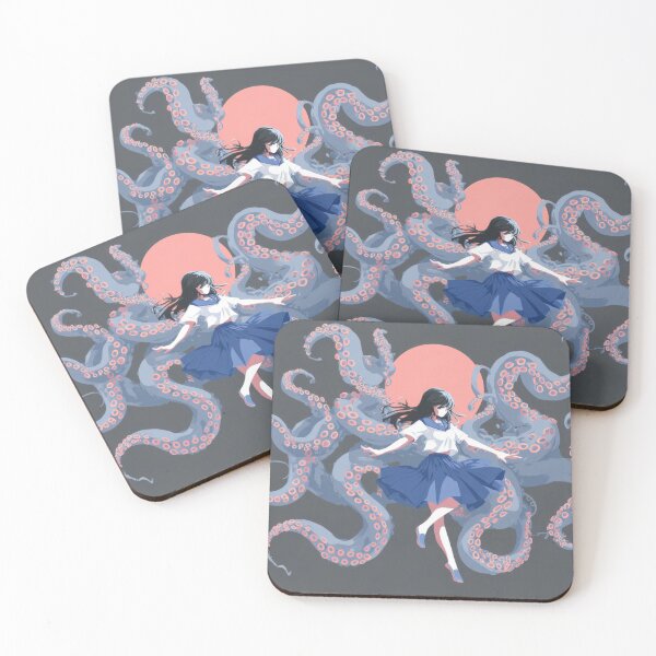 Item preview, Girl in a skirt with octopus arms designed and sold by anytka.