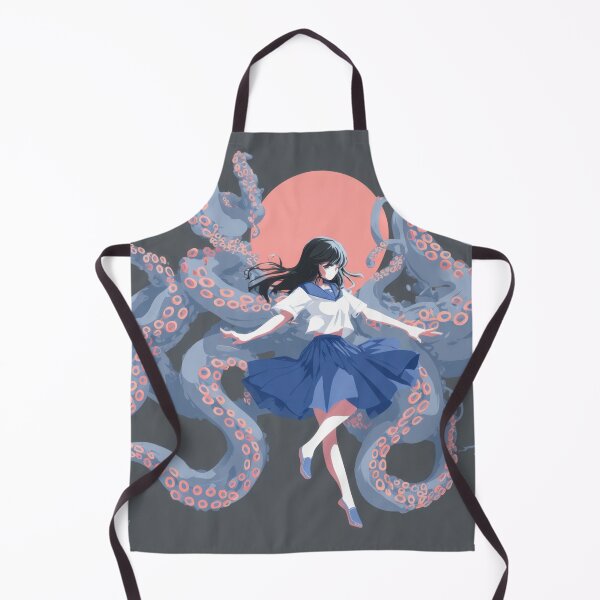 Item preview, Girl in a skirt with octopus arms designed and sold by anytka.