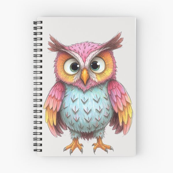 Item preview, Owl Sticker, Colorful Bird, Nature Life, Animal Magnet  designed and sold by colorleafz.