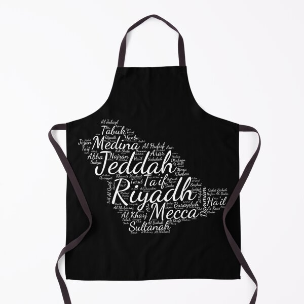 Item preview, Saudi Arabia Cities Map, Typographic Word Art Design designed and sold by mashmosh.