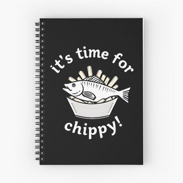 Item preview, ''It's Time For Chippy!'' Fish and Chips designed and sold by shelteredinside.