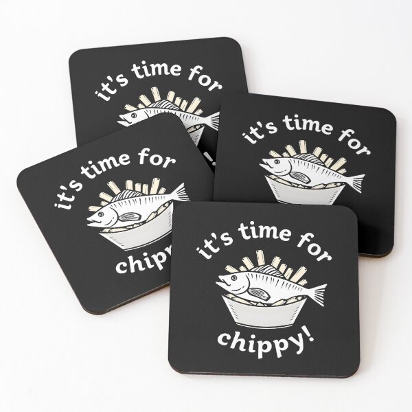 Item preview, ''It's Time For Chippy!'' Fish and Chips designed and sold by shelteredinside.