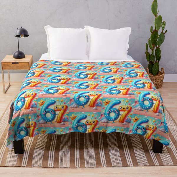 Item preview, Colorful image with numbers 67 designed and sold by M R Design.