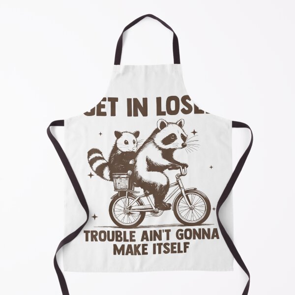 Item preview, Get in Loser Trouble Ain't Gonna Make Itself Raccoon Opossum , Opossum Gift For Mom Dad Kids designed and sold by Opossum GIFT ★★★★★.
