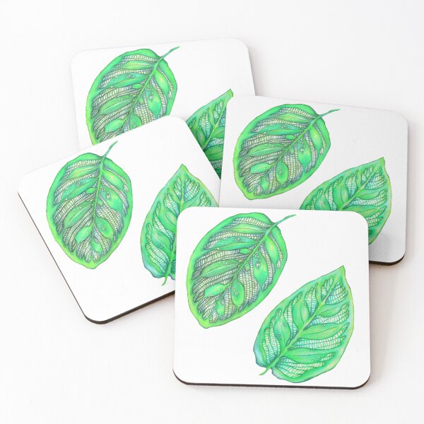 Item preview, PeacockPlant. hand drawn leaf, peacock plant Drawing designed and sold by Soulape.