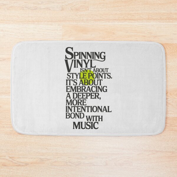 Item preview, Spinning Vinyl – Elegant Typographic DJ Wall Art for Music Purists designed and sold by paulo silveira.