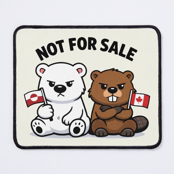 Item preview, Greenland Is Not for Sale, Canada Is Not Up for Sale designed and sold by WatercolourferS.