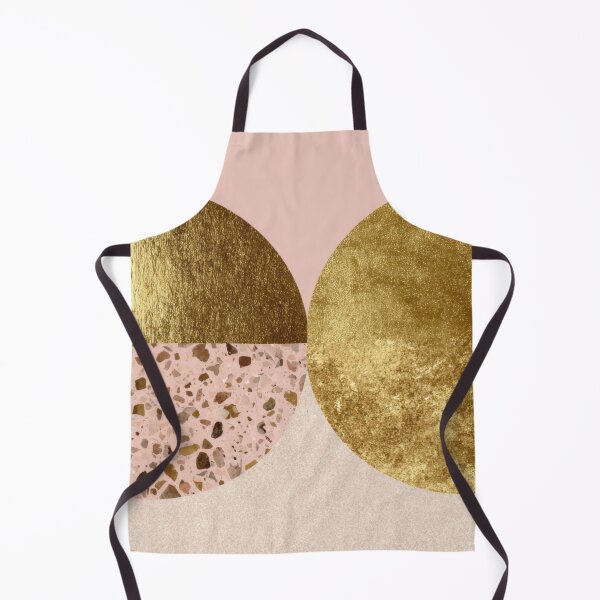Item preview, Design of golden and pink circles designed and sold by anytka.