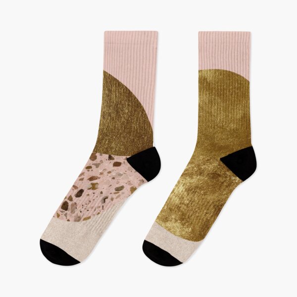 Item preview, Design of golden and pink circles designed and sold by anytka.