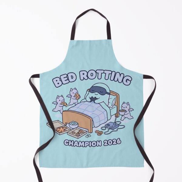 Item preview, Bed Rotting Champion Ghost | Cozy Gamer & Introvert Tee designed and sold by ViviByPaula.