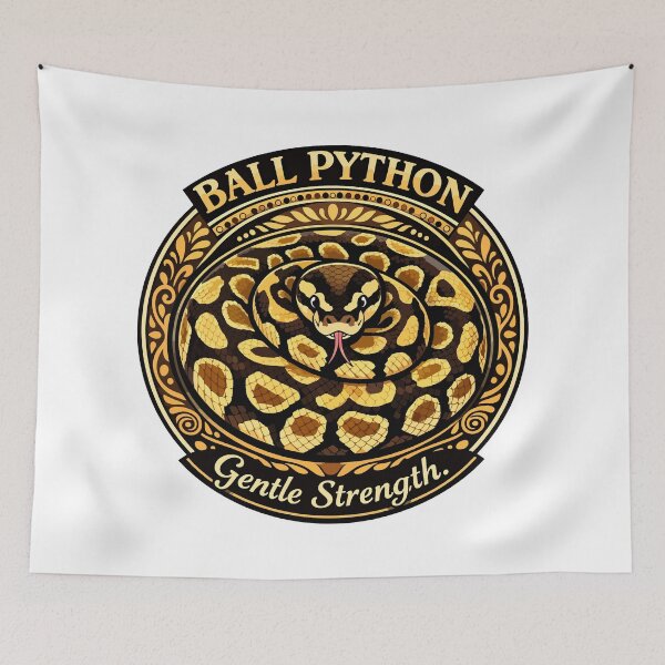 Item preview, Ball Python Snake – Calm Temperament and Constrictor Strength designed and sold by WildlifeInc.