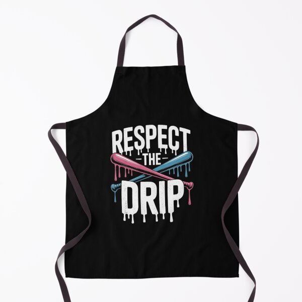 Item preview, Boys Girls Ice Cream Dripping Bats Respect the Drip designed and sold by AquaKiev.