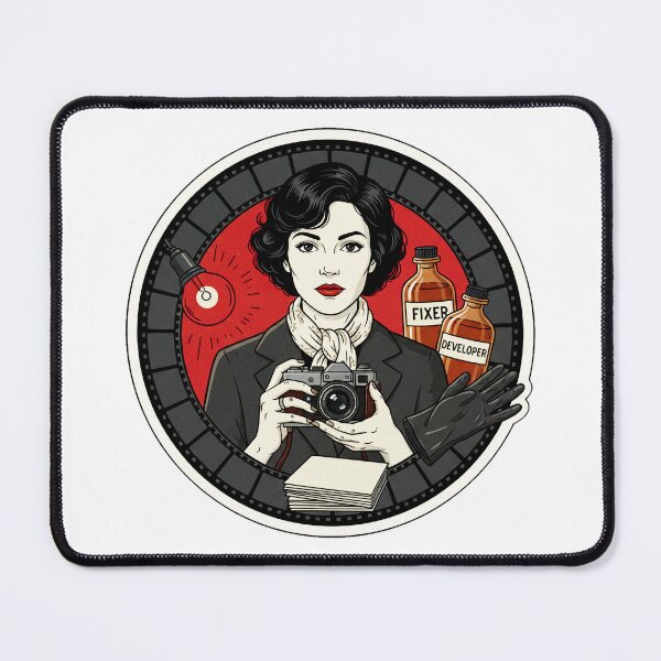 Item preview, Vintage Photographer Sticker – Retro Film Camera Aesthetic designed and sold by C3J7.