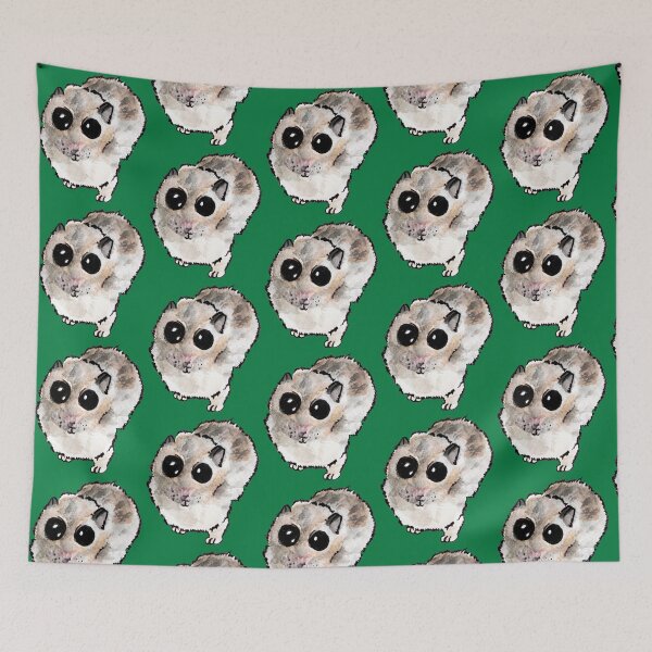Item preview, Sad hamster in watercolor designed and sold by fmpanis98.