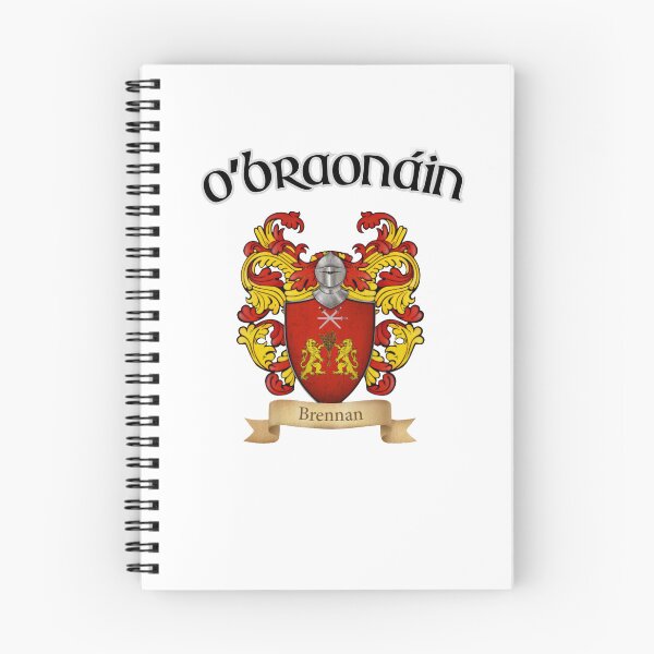 Item preview, Brennan/O'Braonáin Irish Family Crest designed and sold by CelticConcepts.