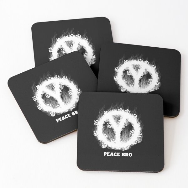 Item preview, Peace Bro – Abstract Peace Sign Illustration designed and sold by Yatra graphics.