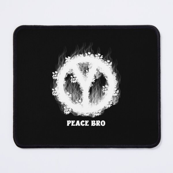 Item preview, Peace Bro – Abstract Peace Sign Illustration designed and sold by Yatra graphics.