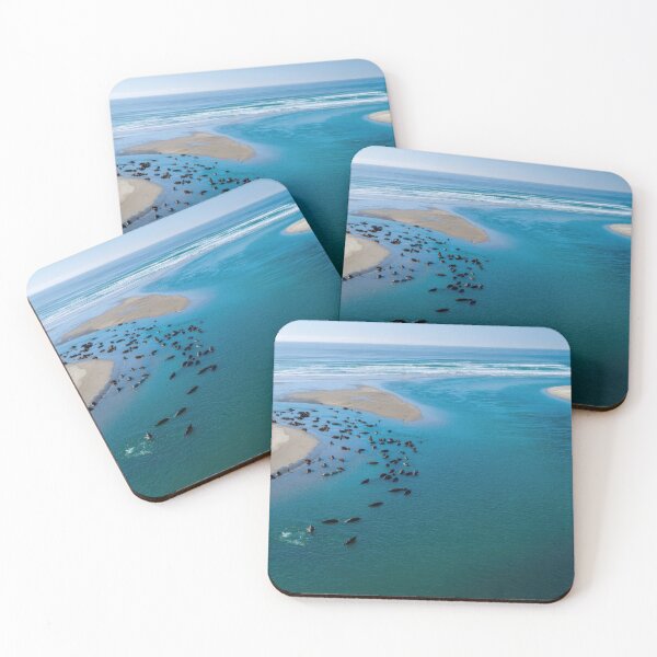 Item preview, Cows walking through shallow water designed and sold by anytka.