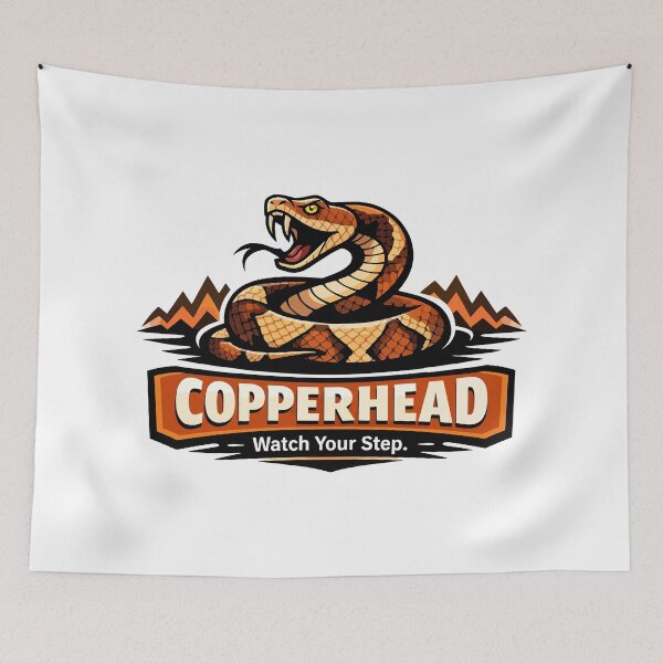 Item preview, Copperhead Snake – North American Pit Viper Camouflage designed and sold by WildlifeInc.